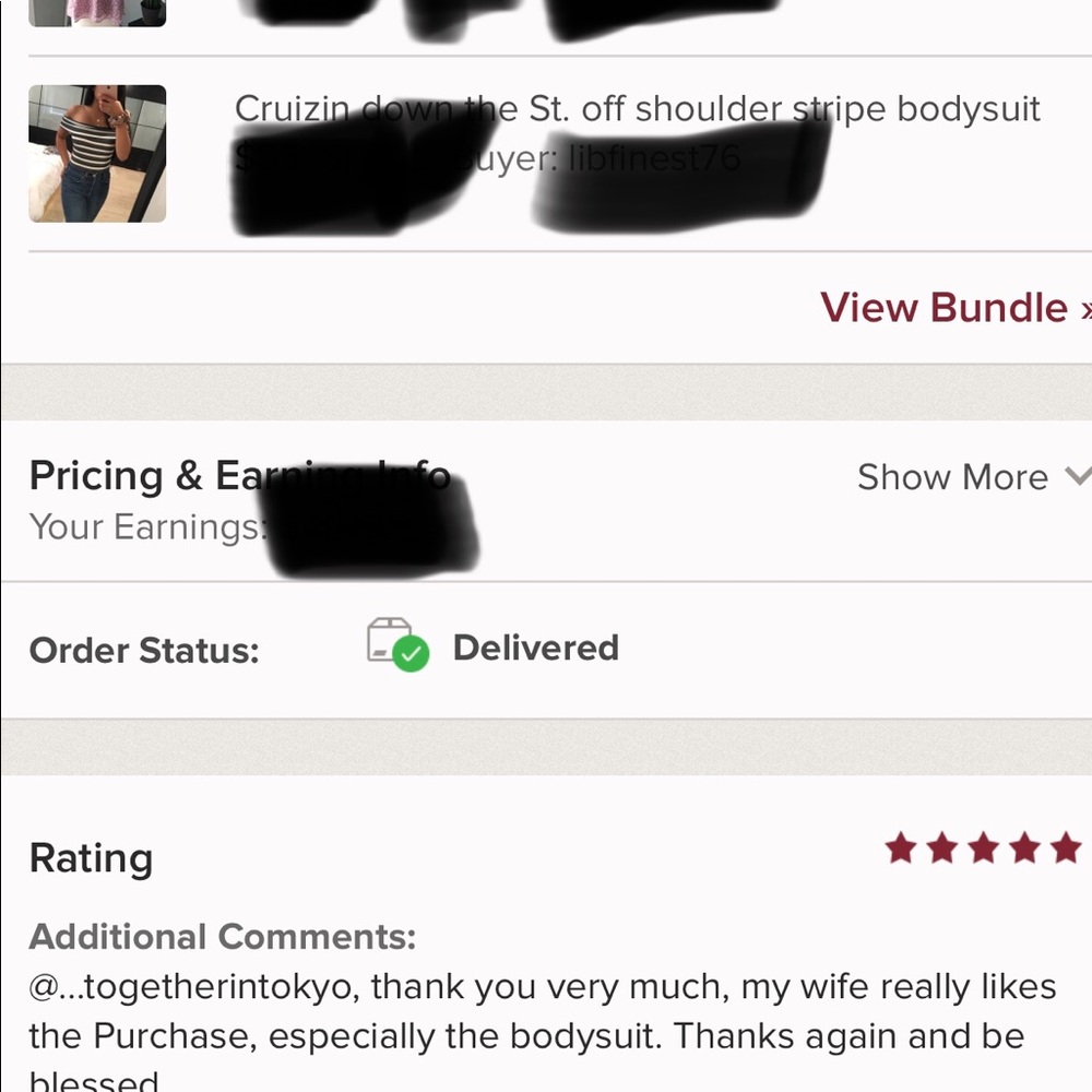 Cruizin down the St. off shoulder stripe bodysuit - Picture 2 of 6